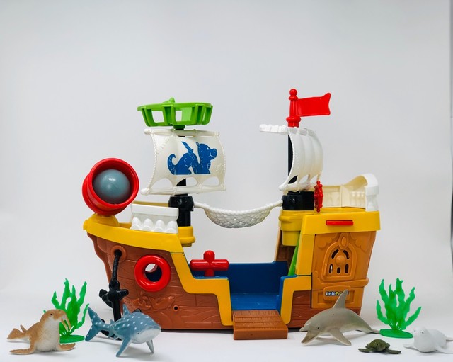 Fisher price little people pirate ship eBay