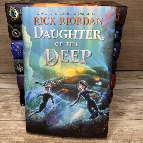 Lot of 7 Rick Riordan 1st Edition Hardcover Books - Multiple Series (2009-2021) - Picture 6 of 24