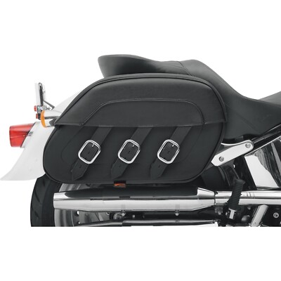 Harley Softail Saddlebag RH Only Saddlemen Rigid-Mount Detach Slant 3501-0224 HB