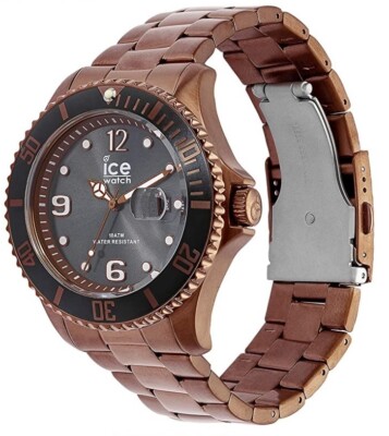 Ice-Watch ICE 016767 Steel Bronze Large Big Herrenuhr Edelstahl braun NEU  K55