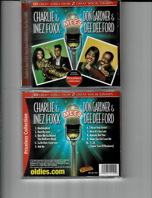 CHARLIE & INEZ FOXX MEET DON GARDNER & DEE DEE FORD (CD 2009) NEW *10 TRACKS*