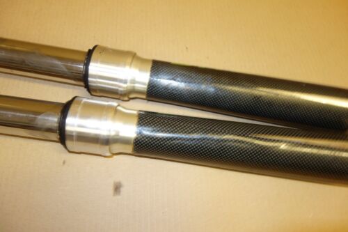 Suzuki TS125R TS 125R TSR125 1993 model set of front forks DAMAGED suspension - Picture 10 of 13