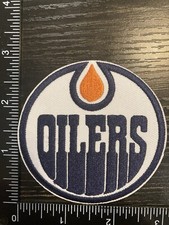 EDMONTON OILERS NHL HOCKY IRON ON EMBROIDERED PATCH