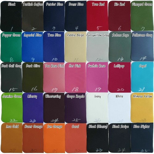 NON TOXIC PVC COATED 100D NYLON OXFORD WATERPROOF BAG FABRIC OUTDOOR MARINE 58"W - Picture 120 of 191