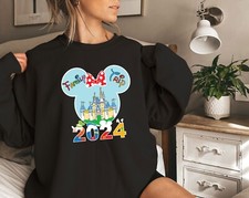 Family Trip 2024, Magic Castle, Disneyland Trip Sweatshirt, Family Matching