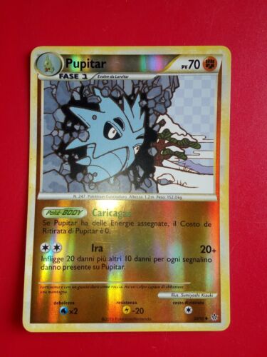 Pokemon Card Pupitar Forze Scatenate Reverse Holo 38/95 Ita - Foto 1 di 2