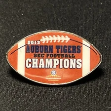 Auburn Tigers 2013 South Eastern Conference Football Champions Lapel Pin