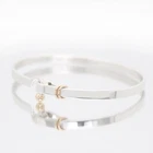 Tiffany & Co Bangle Bracelet Hook Eye Wire Ag925 K18YG Women Used