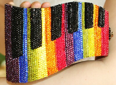 swarovski crystal clutch purse