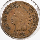 1898 Indian Head Penny Extremely Fine (XF)
