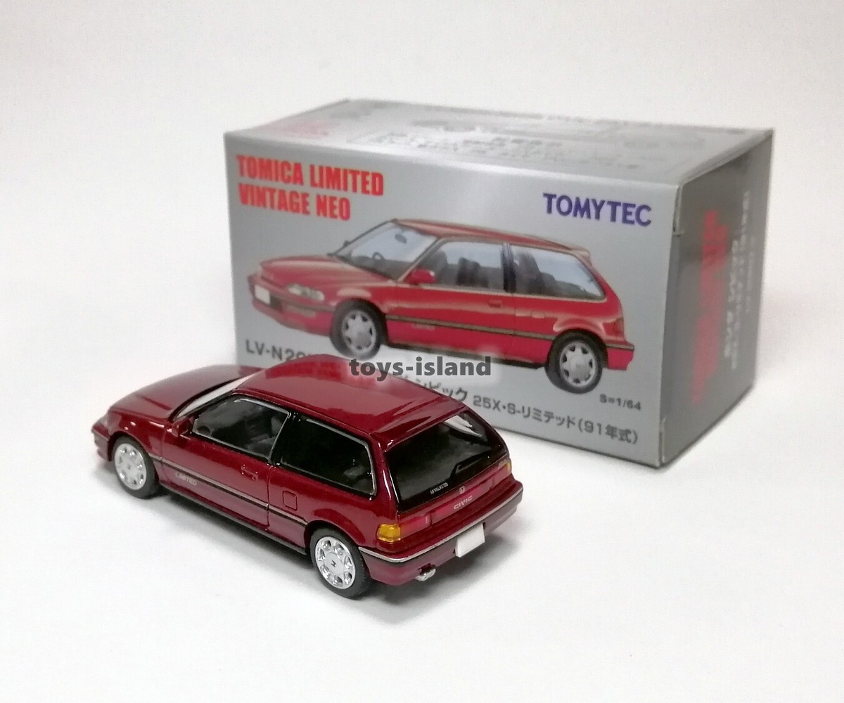 トミカ CIVIC LIMITED VINTAGE NEO LV-N229a TOMICA LIMITED VINTAGE NEO LV-N229a 1/64] JTC 1991 IDEMITSU