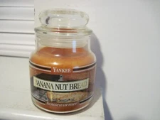 YANKEE CANDLE BANANA NUT BREAD SMALL CANDLE