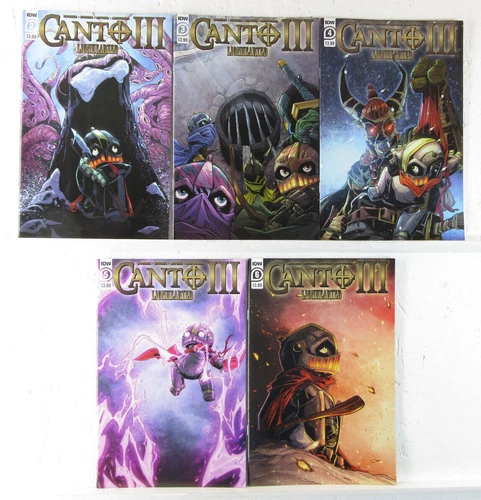 CANTO III LIONHEARTED #2-6 * IDW Comics Lot * 2021 - 2 3 4 5 6
