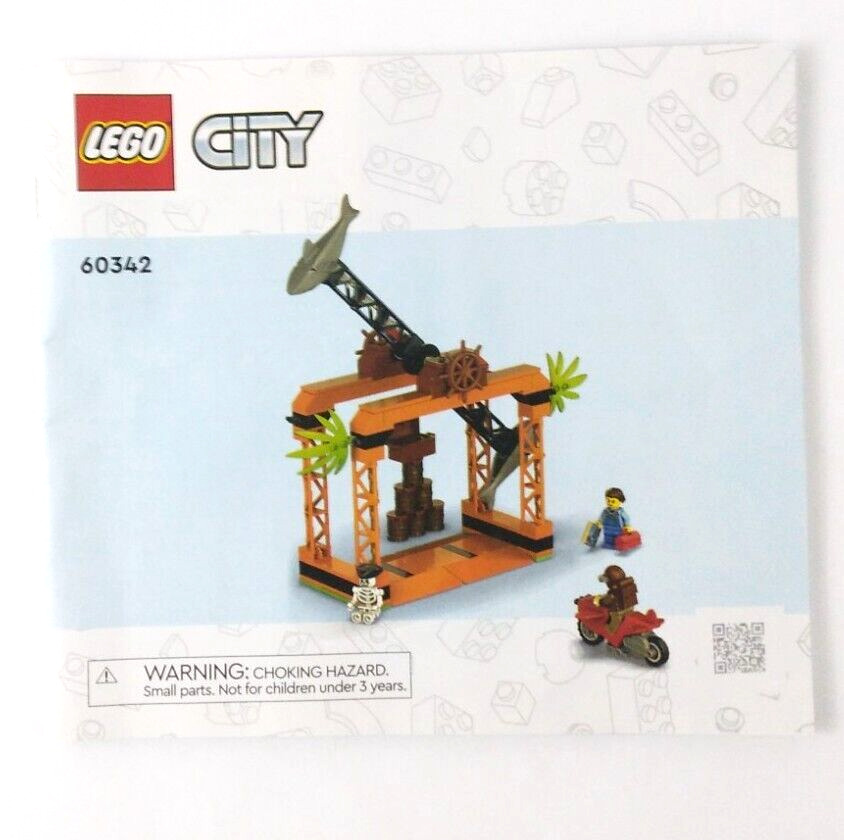 LEGO® CITY Stuntz Set 75280 INSTRUCTIONS ONLY Shark Attack Stunt Challenge