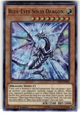 Blue-Eyes Solid Dragon LED3-EN002 Legendary Duelists: NM 1st Edition