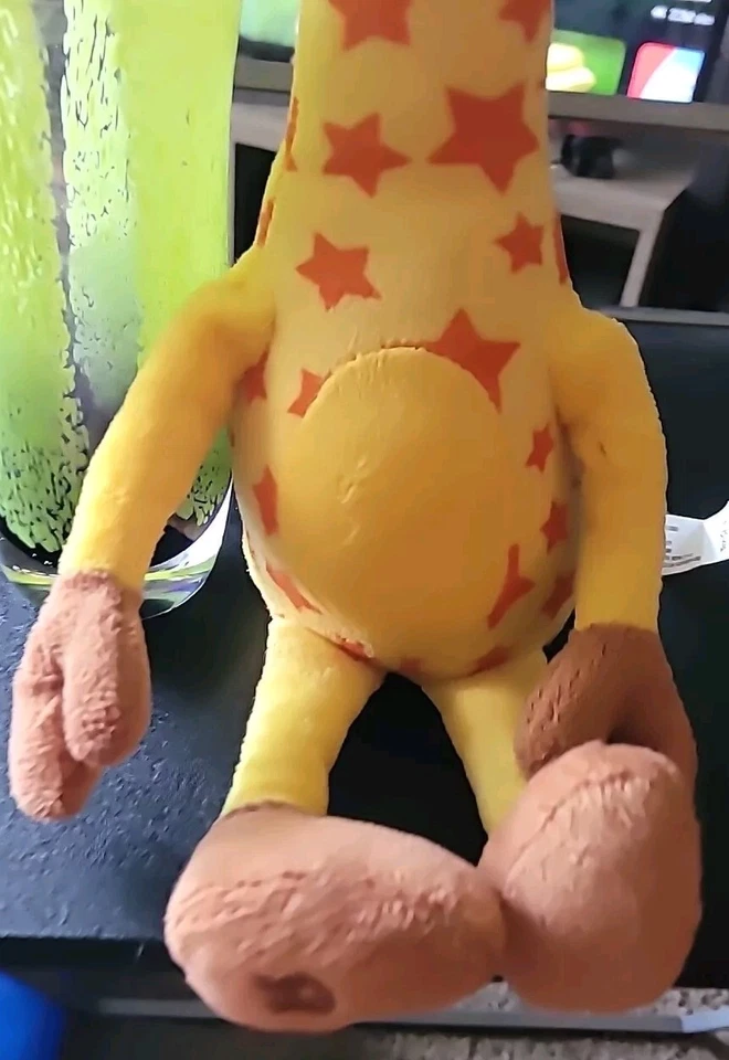 Juguete de peluche Toys R Us Geoffrey jirafa muñeca de peluche 2015 coleccionable 17" Foto 3 de 4