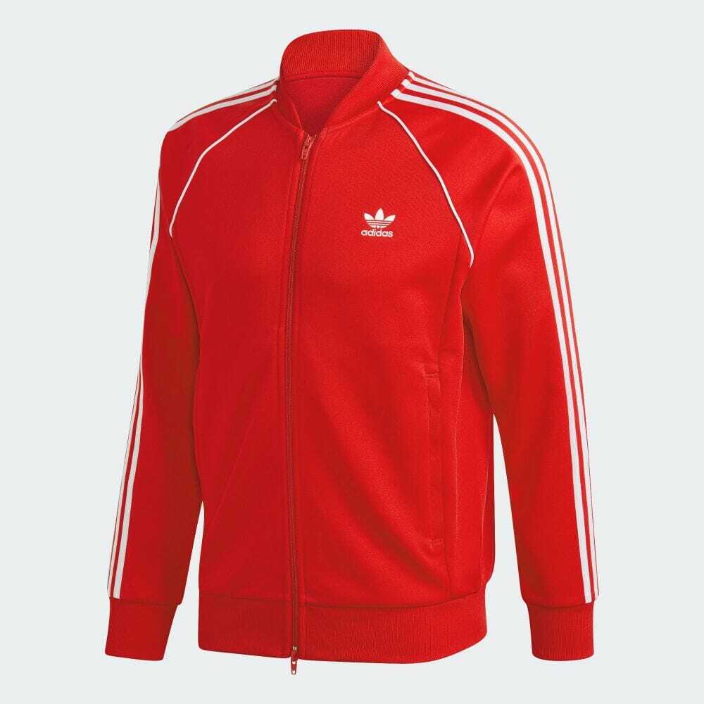 Adidas Originals Classics Superstar Track Jacket Vivid Red