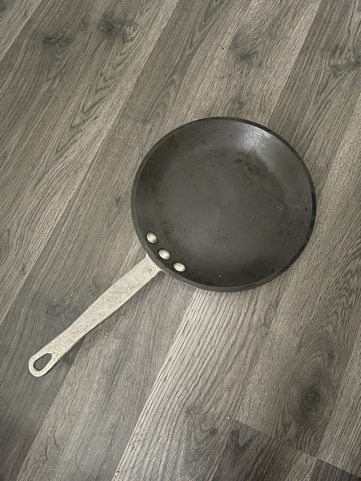 Vintage Commercial Aluminum Cookware Toledo Ohio GR 1208 HC 9 Inch Pan