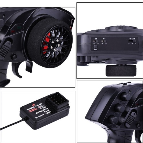 AUSTAR AX5S 2.4G 3CH Funkfernsteuerung Sender + Empfänger für RC Car Toys - Bild 5 von 9