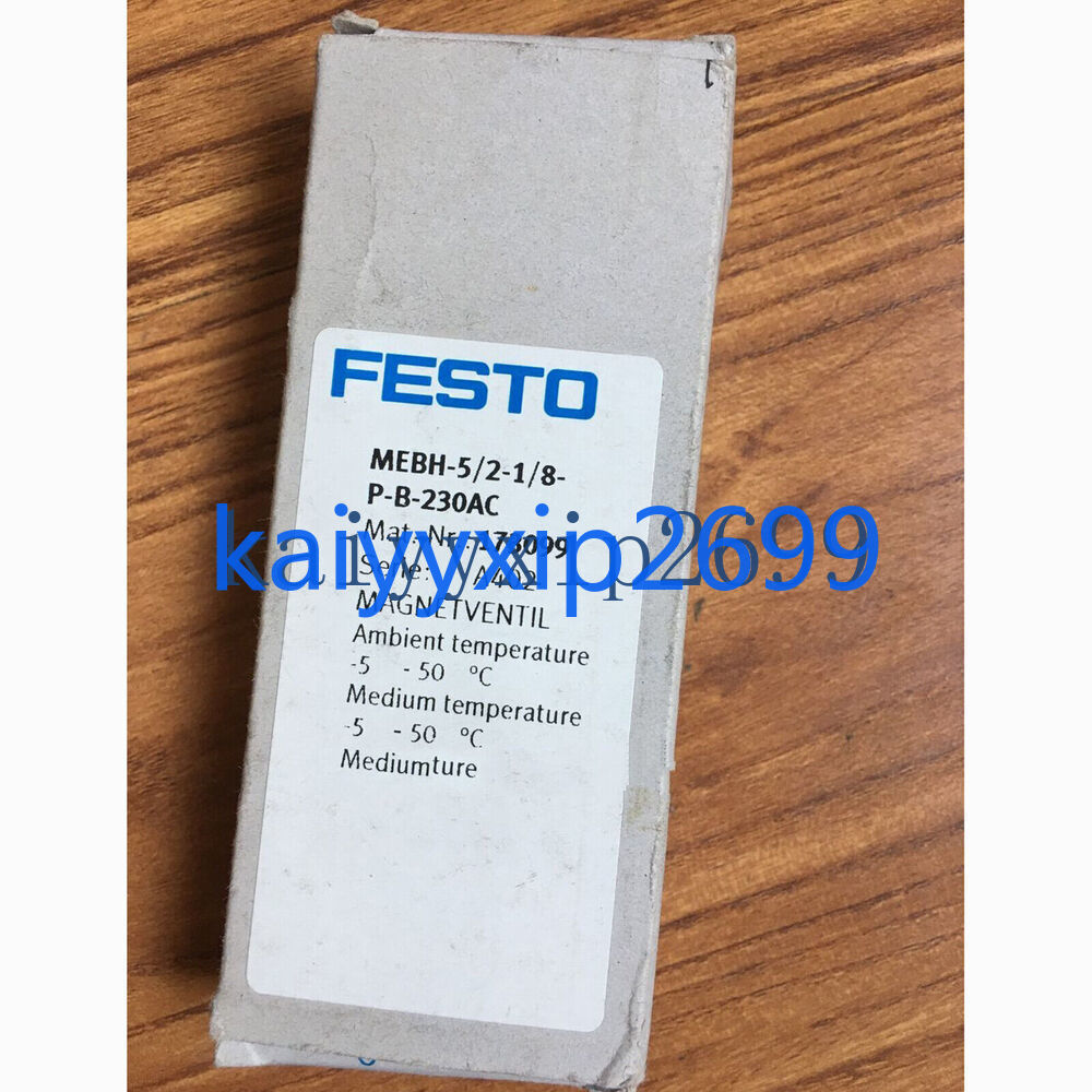 Festo Electrovalvula 5/2 Mfh-5-1/8 Vías Marca Festo | Meses sin interés