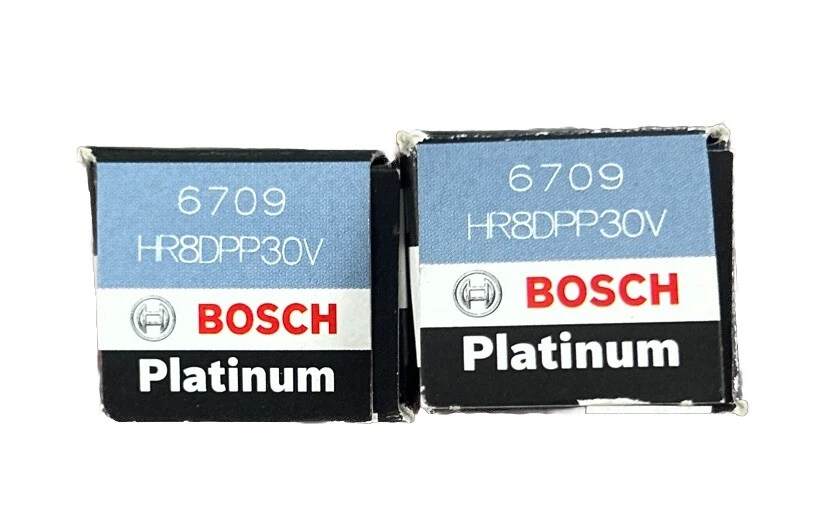 Juego de 2 bujías Bosch 6709 nuevas Foto 2 de 3