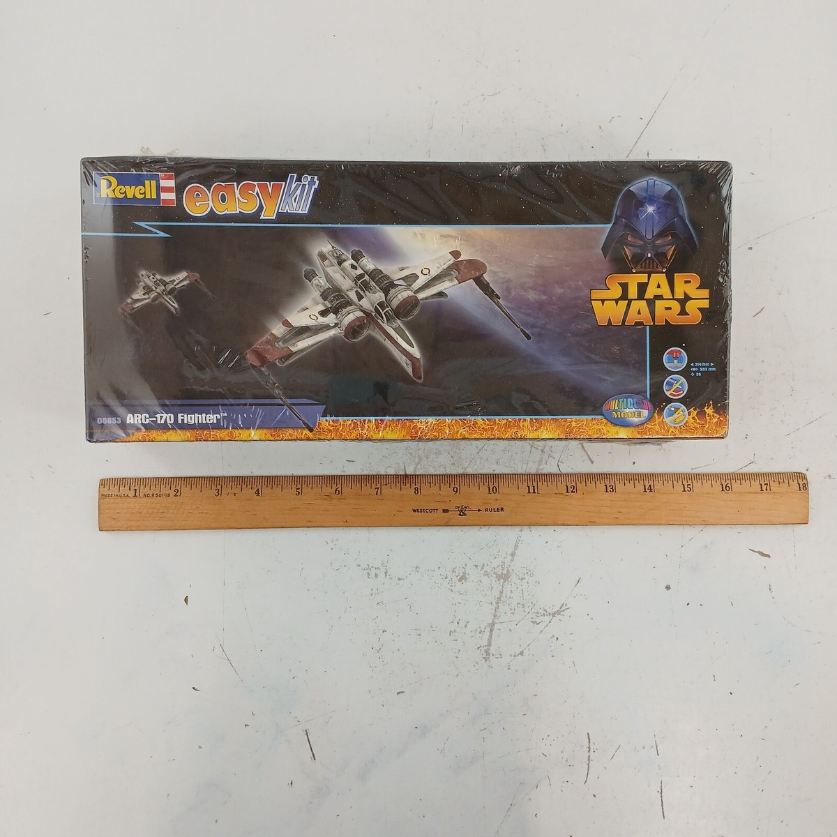 Star Wars Model Kit Clone ARC-170 Fighter 06653 Revell Easy Star Wars Model Kit Clone ARC-170 Fighter 06653 Revell Easy
