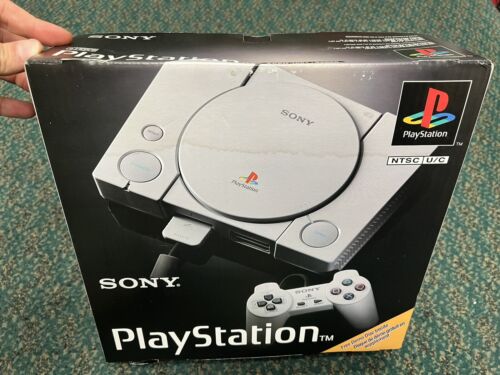 Console PlayStation 1 1001 Desbloqueado na Caixa Completo - Sony