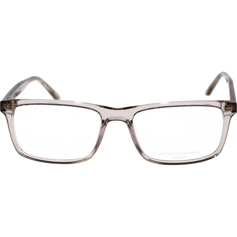 Prodesign Denmark 3653 6515 CLEAR PLASTIC EYEGLASSES SQUARE FRAME 56-18-145