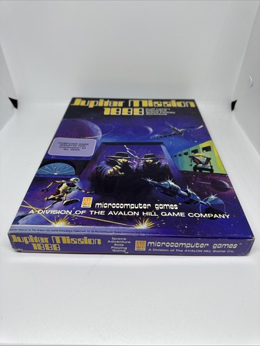 Vintage 1985 Avalon Hill Jupiter Mission 1999 For Commodore 64, No. 46355 - Picture 15 of 17