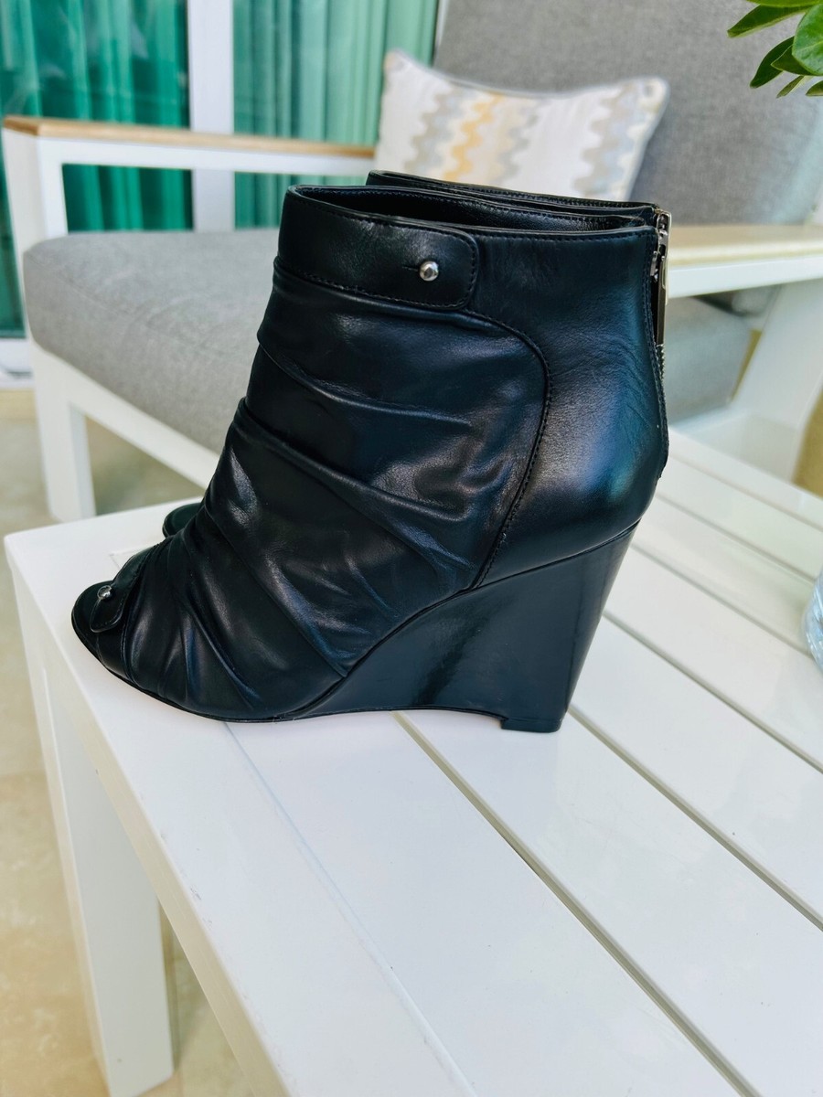 s-l400.jpg Jean-Michel Cazabat Wedge Booties main image 1