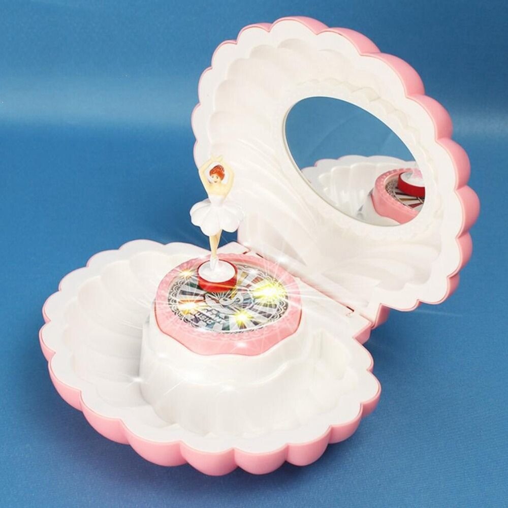 Ballet Girl Shell Music Box Shell Shape Musical Box Creative Jewelry