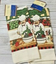 Chef Love to Cook Decorative Kitchen Towel 2 Pc.