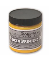 Inchiostro per schermo jacquard processo 4 oz giallo