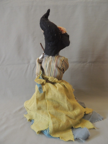 Vintage hand made doll Halloween witch 35HY- 1033B - Picture 3 of 10