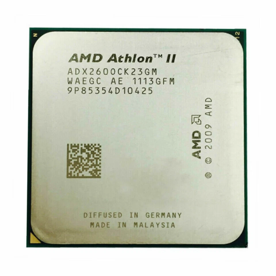 AMD Athlon II X2 260 3.2 GHz 533 MHz Socket AM3 Dual-Core CPU Processor - Image 3 of 4