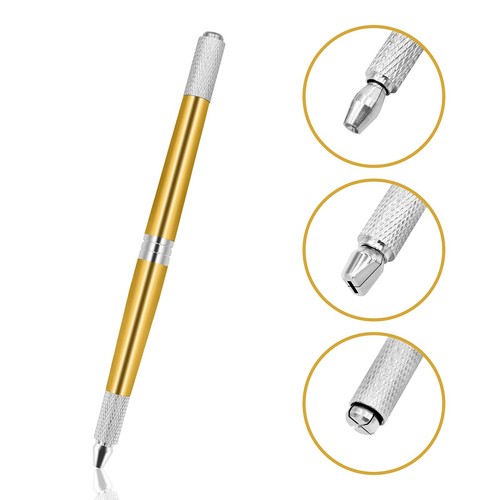 Pinkiou Microblading Pen with needles Permanent Makeup Pen Machine for Manual - Picture 4 of 7
