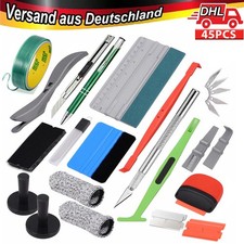 Auto Folien Set Werkzeuge Folier Rakel 5M Mes...