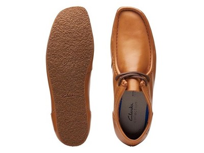 Clarks Shacre II Run Shoes (Spice Orange Leather) | eBay