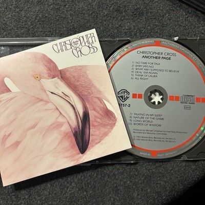Christopher Cross Another Page TARGET PRESSING CD West Germany Think Of Laura