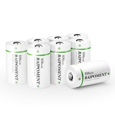 CR123A Lithium Batteries 850mAh, CR123A Rechargeable Batteries 3.7V for Arlo ...