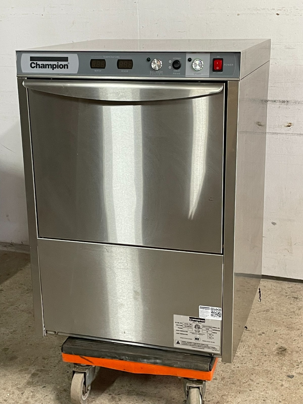 2023 Champion UH130B M4 Undercounter Dishwasher