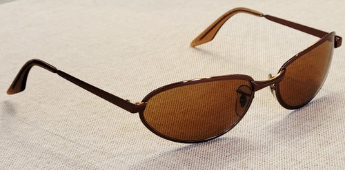 Ray Ban USA B&L VINTAGE SIDESTREET MONDO DARK AMBER B15 LENSES BRONZE SUNGLASSES - Picture 2 of 20