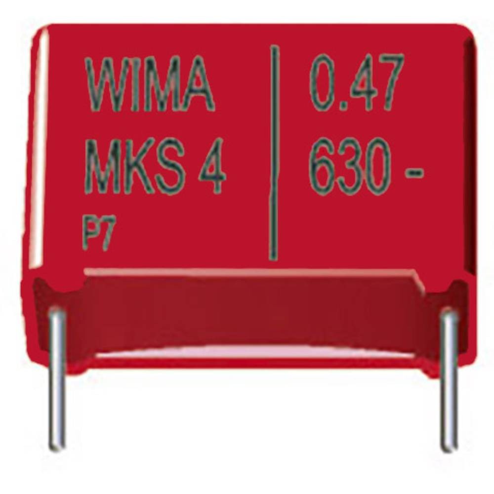 Condensateur Wima MKS 4 résistant aux variations de tension 100uF 100V RM37,5