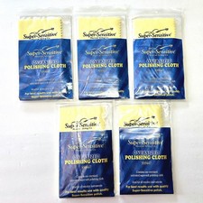 Supersensitive Oversized Polishing Cloths SS9447, LOT of 5