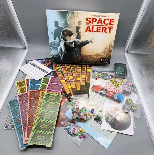 Space Alert Board Game Vlaada Chvatil  Rio Grande Games Complete See Photos