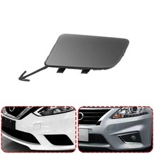 Cubierta de gancho de remolque para parachoques delantero tapa de ojo de remolque para Nissan Sentra 2016-2019