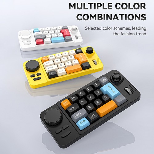 RGB Hot Swap Wired Mechanical Keyboard With Volume Scroll For Computer Lapto _pu - Zdjęcie 6 z 15