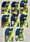 Lot of 8 - Star Wars Power of the Force POTF 2 New Green Cards Incl Freeze Frame