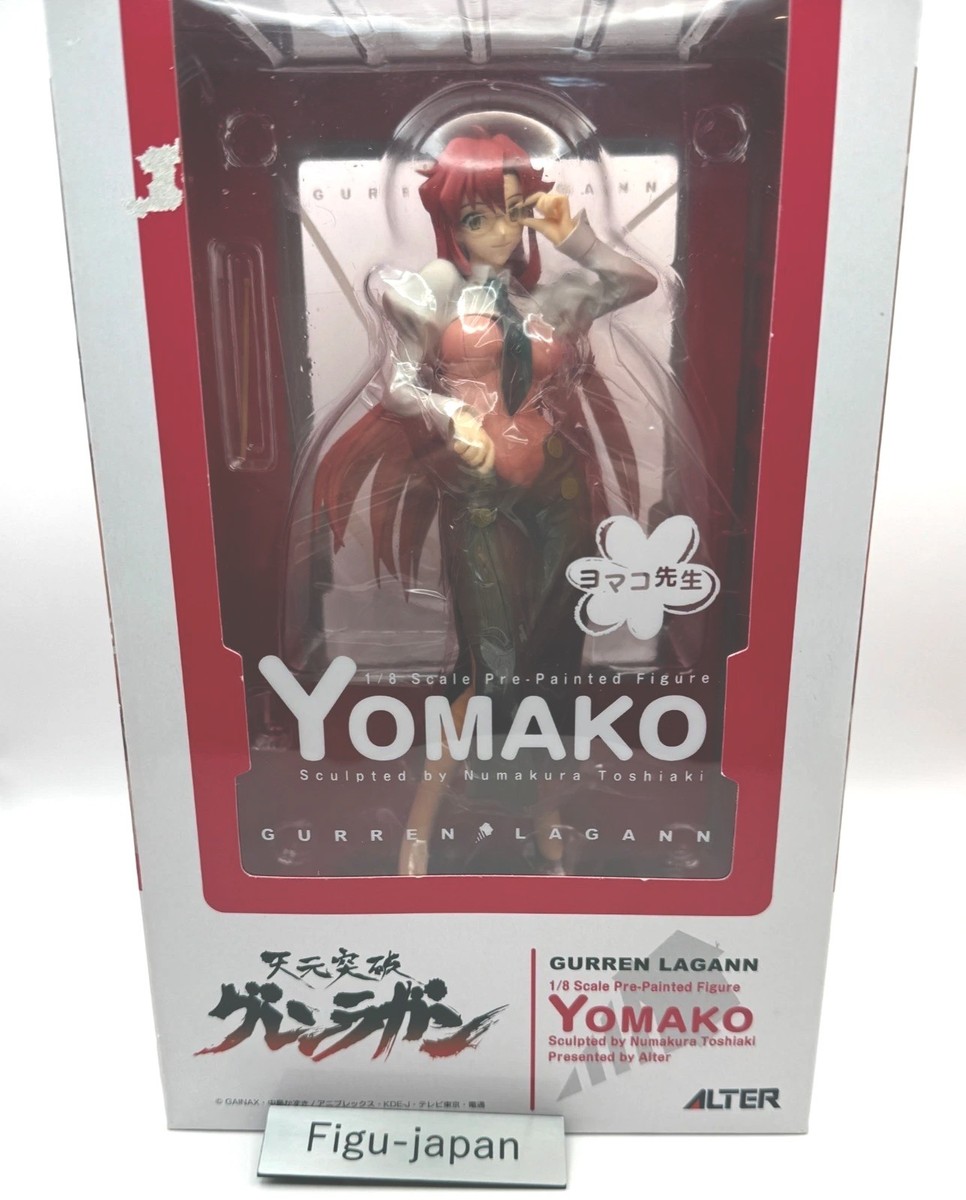 Gurren Lagann Yomako Teacher Yoko 1/8 Figure Alter READ FLAW