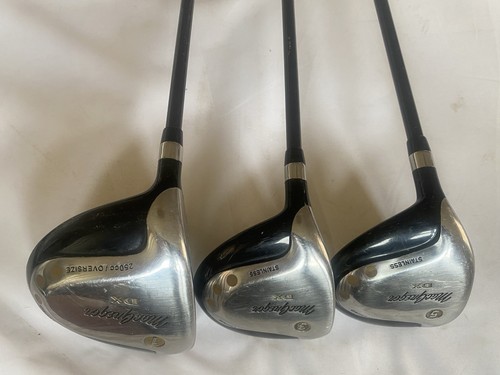 MacGregor DX Wood Set 1+3+5 Woods Regular Graphite Left Hand Good Grips. - Picture 4 of 18